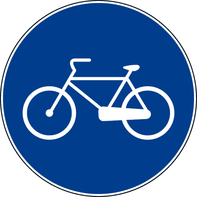 Segnale Pista ciclabile