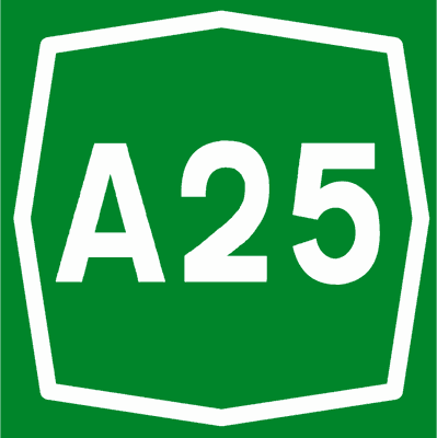Segnale Numero dell'autostrada