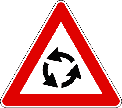 Segnale Intersezione a circolazione rotatoria